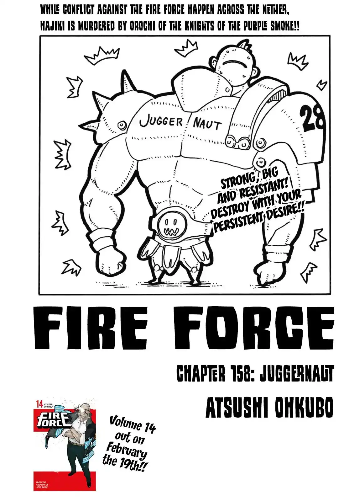 Fire Brigade of Flames Chapter 158 1